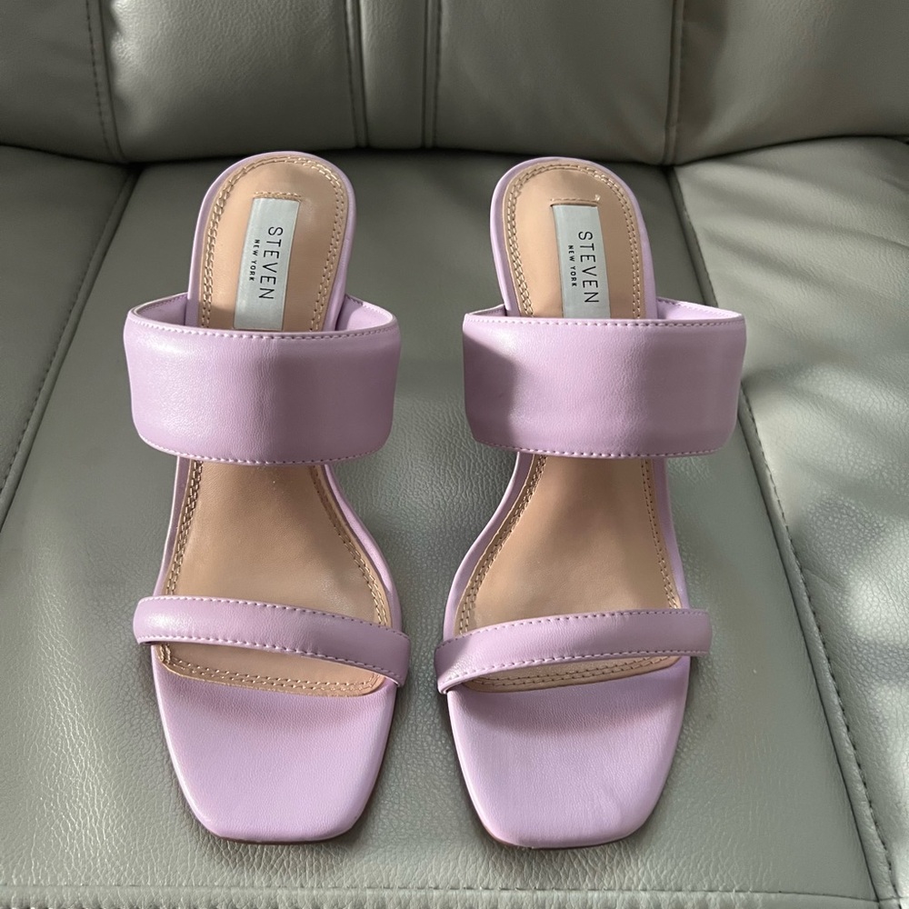 Steven By Steve Madden Light Purple Sandals